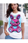 Kaos Distro Pria Wanita Street Rabbit
